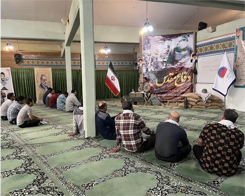 کارگران آذرآب، پای کار حفظ ارزش های دفاع مقدس