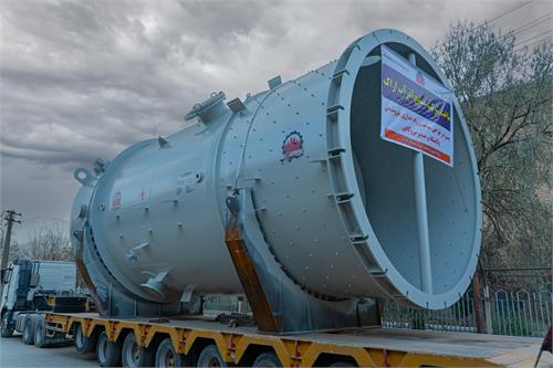 ارسال آخرین محموله مخازن تیپ سنگین به پروژه پلیمر گچساران توسط شرت صنایع آذرآب
